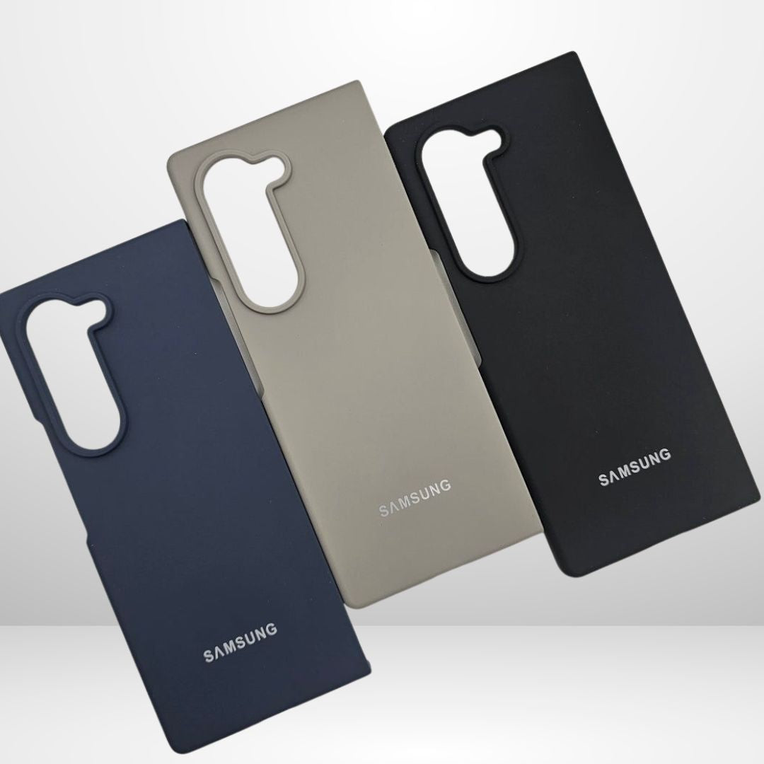 Samsung Silicone Skin-Feel Case with Inner Cloth for Galaxy Z Fold6 / Fold7