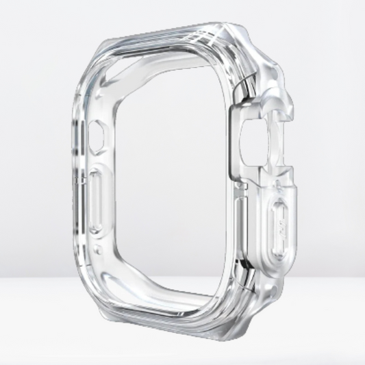 Shock Proof Protection Silicone iWatch Case 42/44/45/49MM (Transparent)