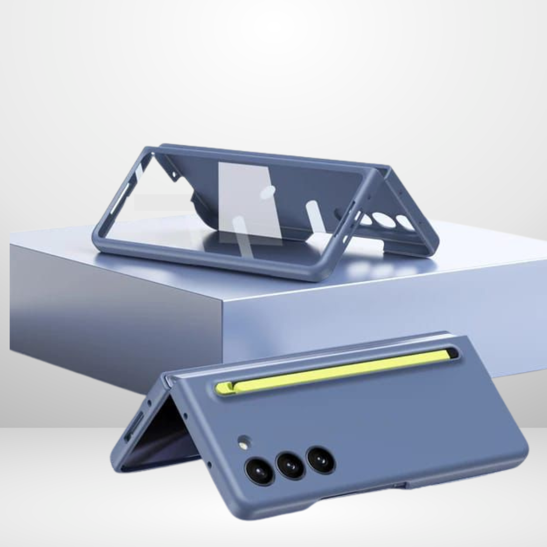 Silicone Case with Bullet Pen series for Samsung Galaxy Fold 3 (Without Glass)