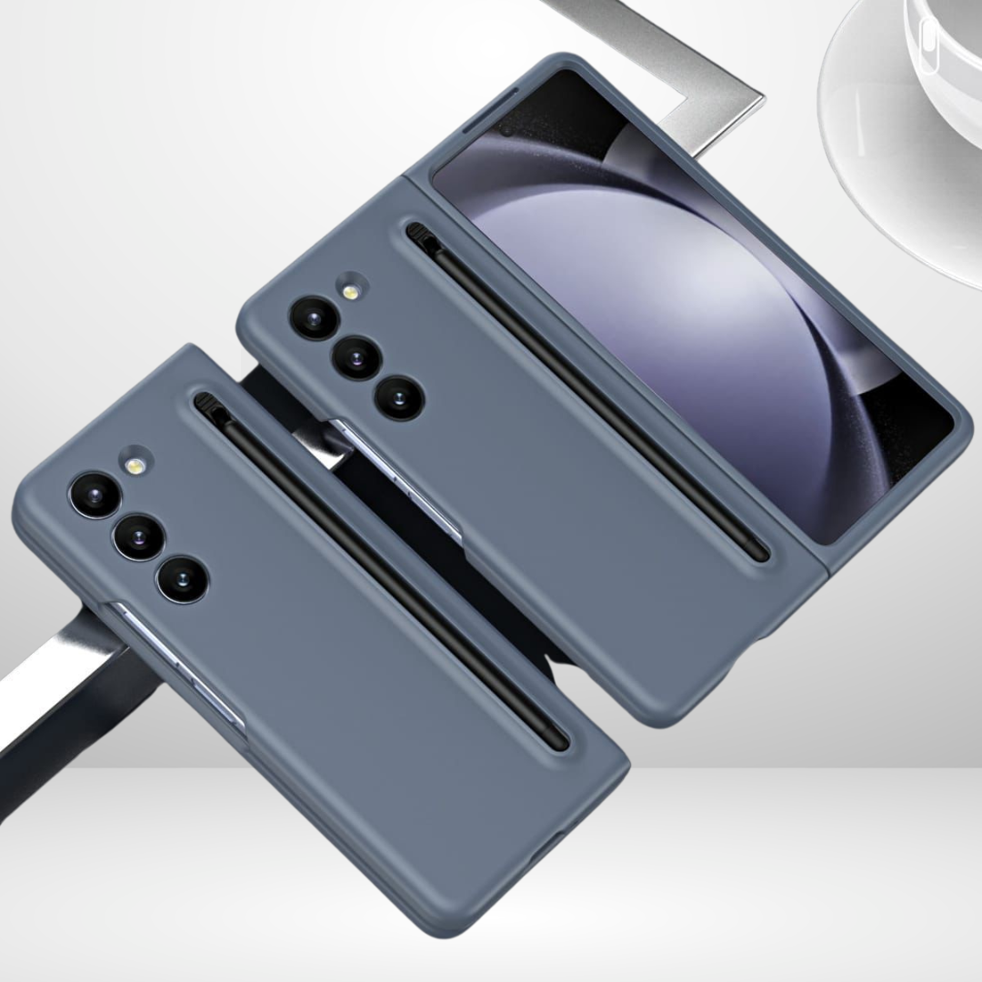 Silicone Case with Screen Protector & Bullet Pen series for Samsung Galaxy Fold 4