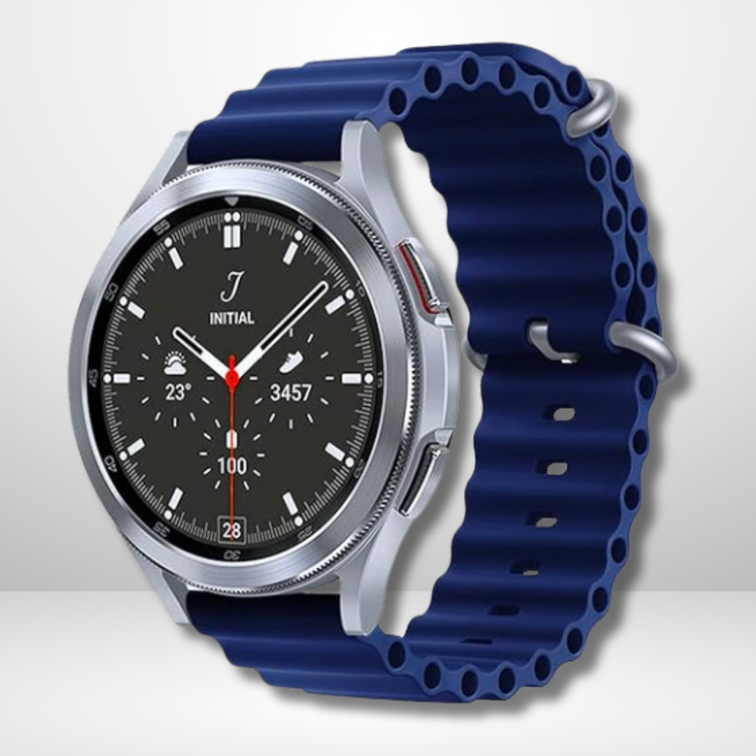 Silicone Ocean Sport Watch Straps for Smart Watch 22 MM