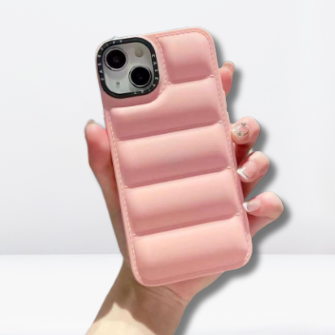 Silicone Puffer Case for iPhone 11/12/13/14 Series