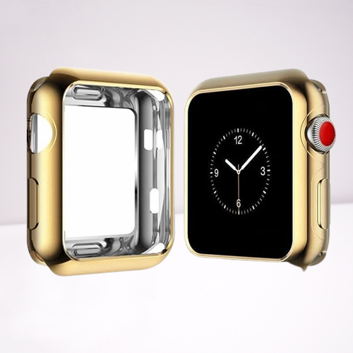 Silicone Watch Case Cover with Screen Protector 44 MM