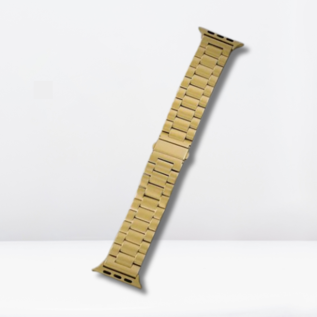 Slim Stainless Steel High-Quality iWatch Strap (Gold)