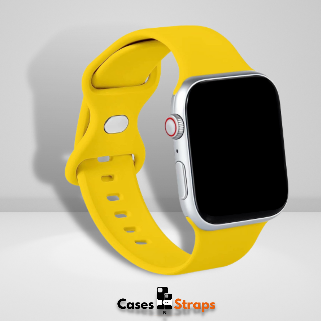 Yellow apple watch strap hot sale