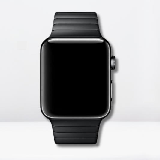 Stainless Steel Luxury Rado Look Strap (Black Color) 42/44/45/49 MM (only chain)