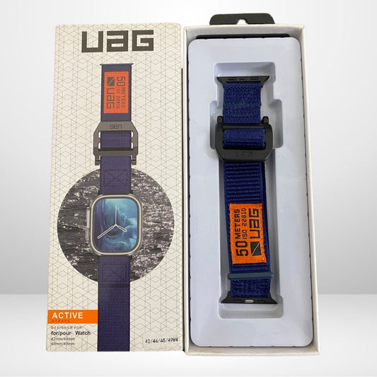 UAG High Strength Nylon Strap for iWatch (Navy Blue Color) 42/44/45/49 MM