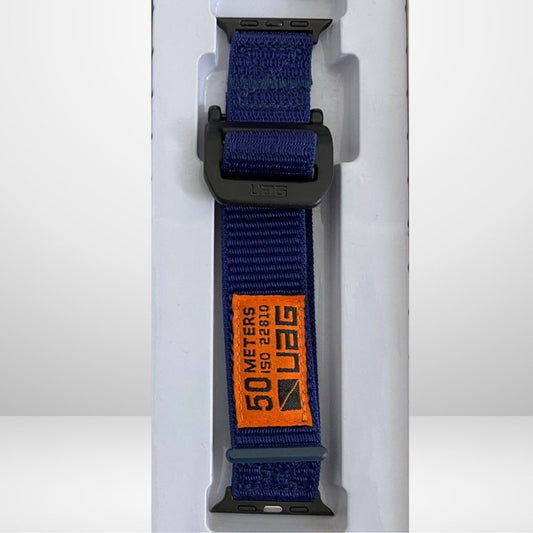 UAG High Strength Nylon Strap for iWatch (Navy Blue Color) 42/44/45/49 MM