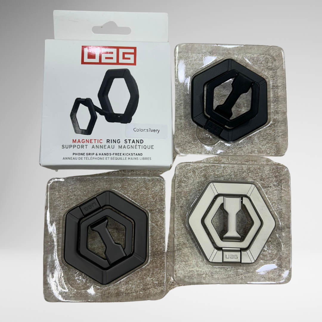 UAG Universal Magnetic Ring Metal Stand For iPhone. (BLACK)