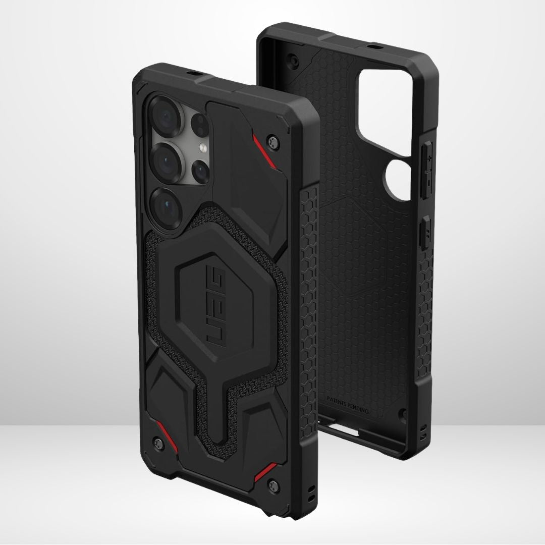 UAG Monarch Pro Kevlar Dupont MagSafe case for Samsung Galaxy S23 Ultra/S24 Ultra/S25 Ultra (BLACK)