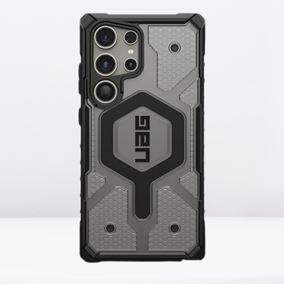 UAG Pathfinder MagSafe Case for Samsung Galaxy S25/S25 Ultra ( SMOKE ICE )