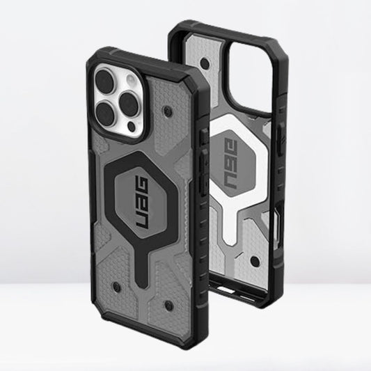 UAG Pathfinder MagSafe Case for iPhone 16 (Smoke Ash)