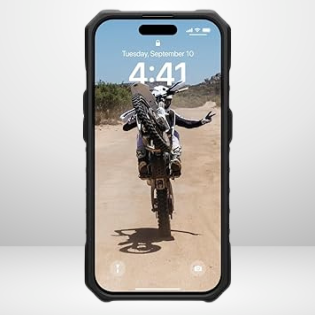 UAG Pathfinder MagSafe, Slim Fit Rugged Protective Case for iPhone 13/ 14 Series (ASH)