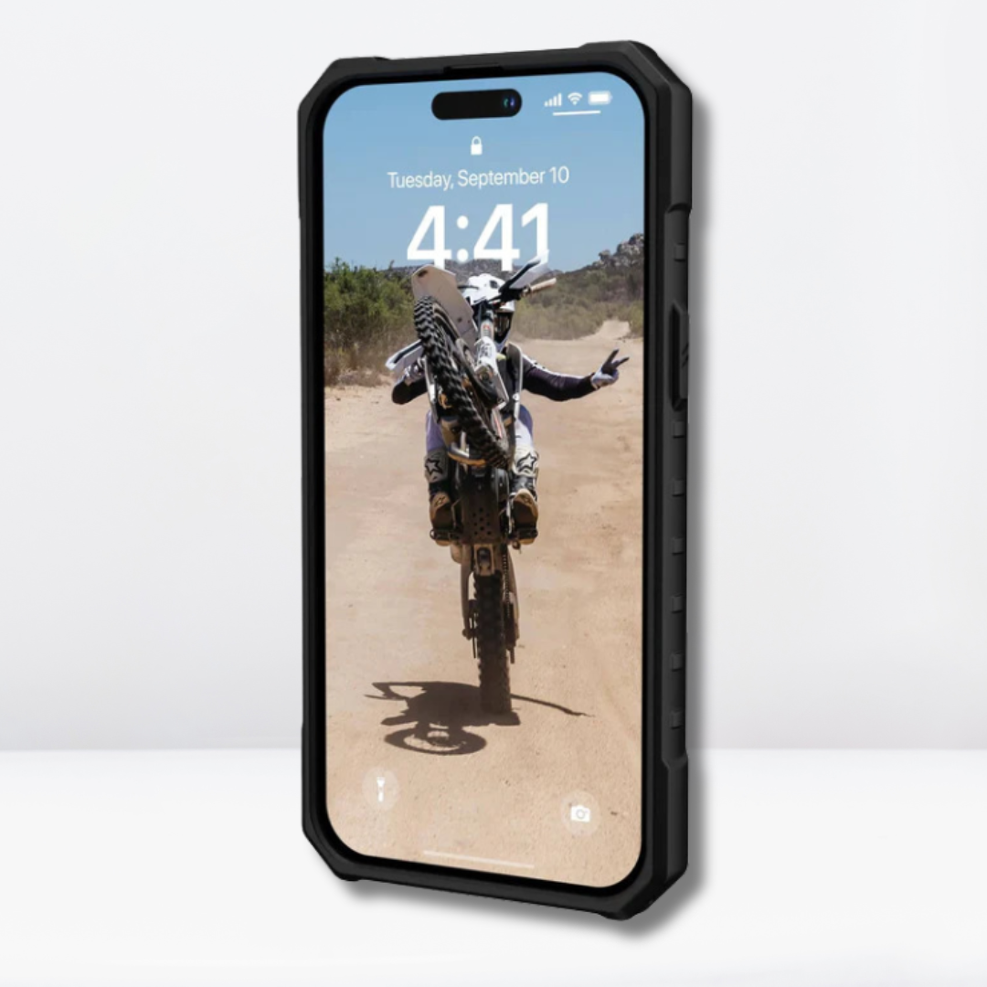 UAG Pathfinder with MagSafe Rugged Protection Case for iPhone 15 Pro (Black)