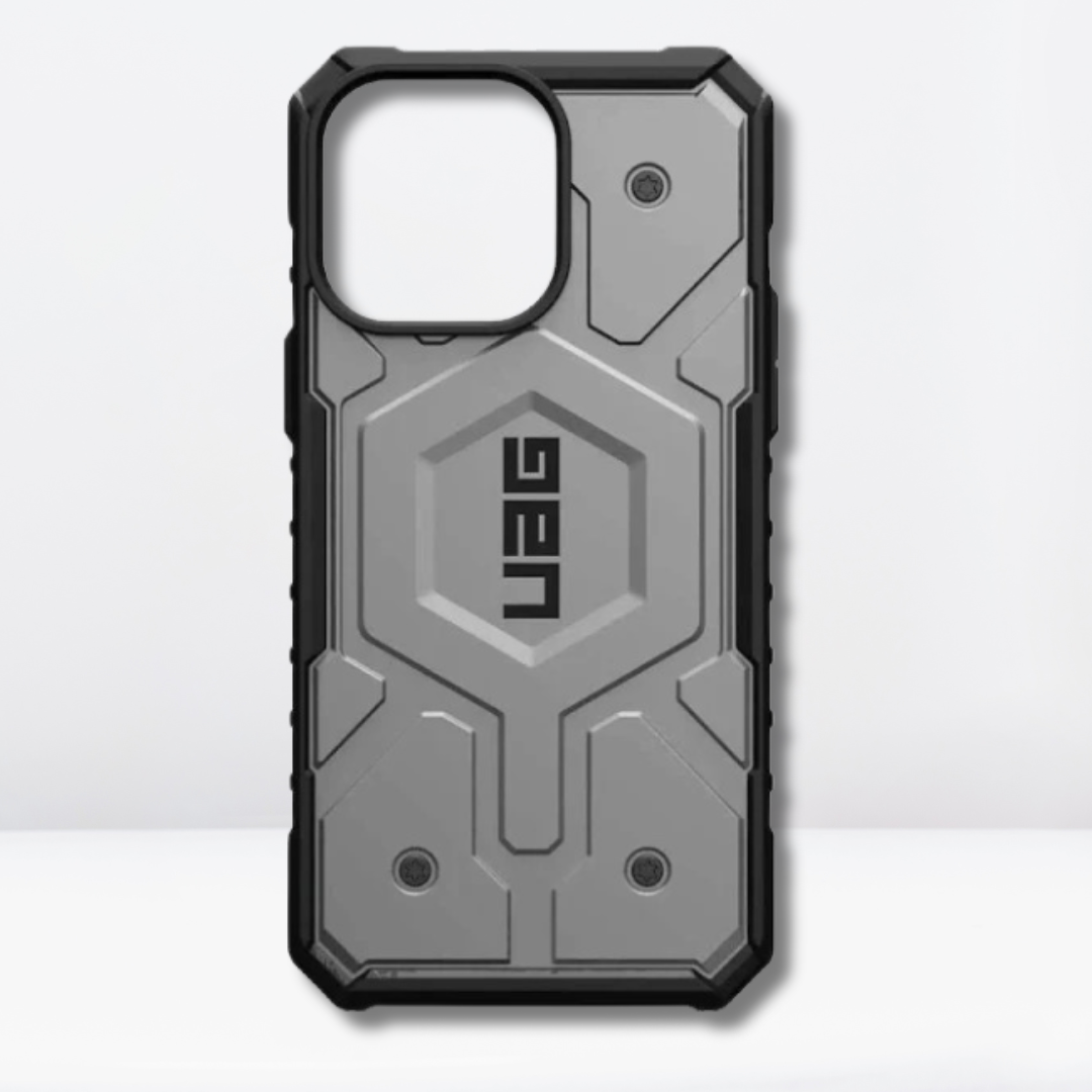 UAG Pathfinder with MagSafe Rugged Protection Case for iPhone 15 Pro Max  (Grey)