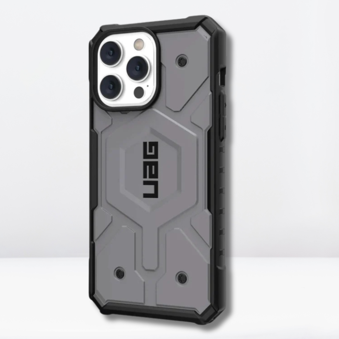 UAG Pathfinder with MagSafe Rugged Protection Case for iPhone 15 Pro Max (Grey)