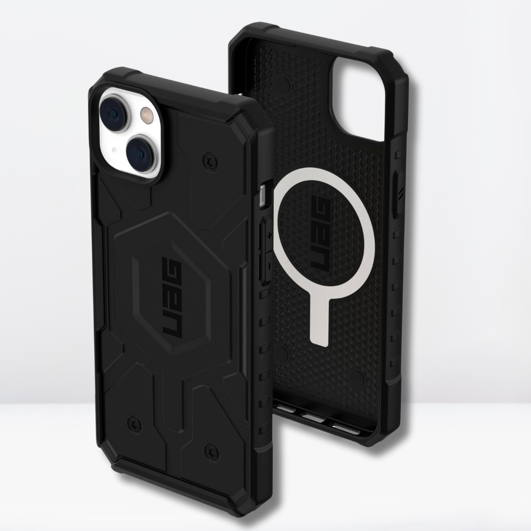 UAG Pathfinder with MagSafe Rugged Protection Case for iPhone 15 Pro Max (Black)