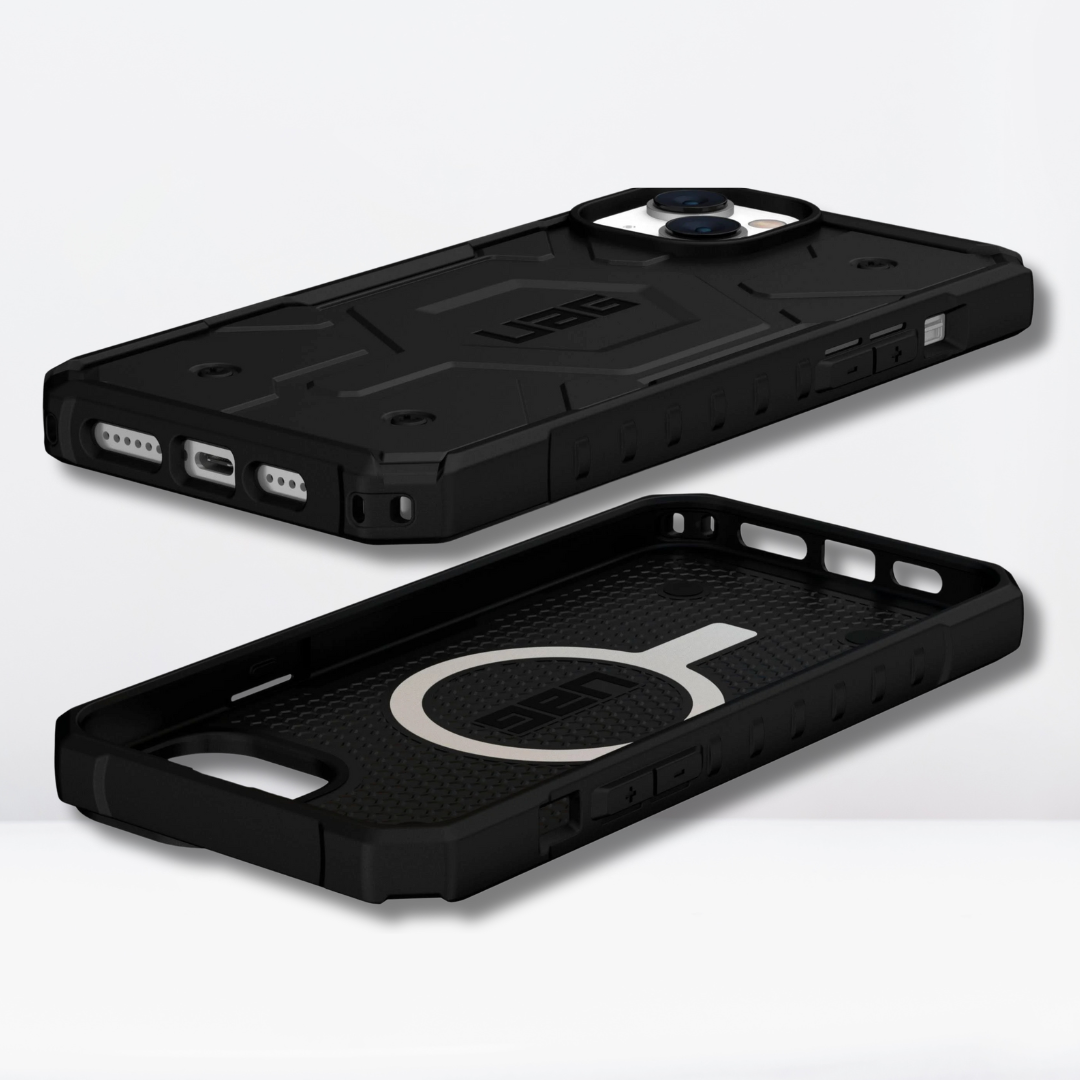 UAG Pathfinder with MagSafe Rugged Protection Case for iPhone 15 Pro Max (Black)