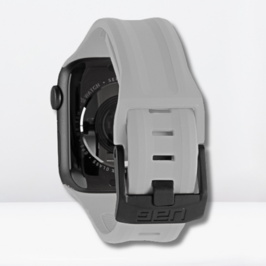 UAG Silicone Scout Strap for iWatch 42/44/45/49 MM (SILVER)