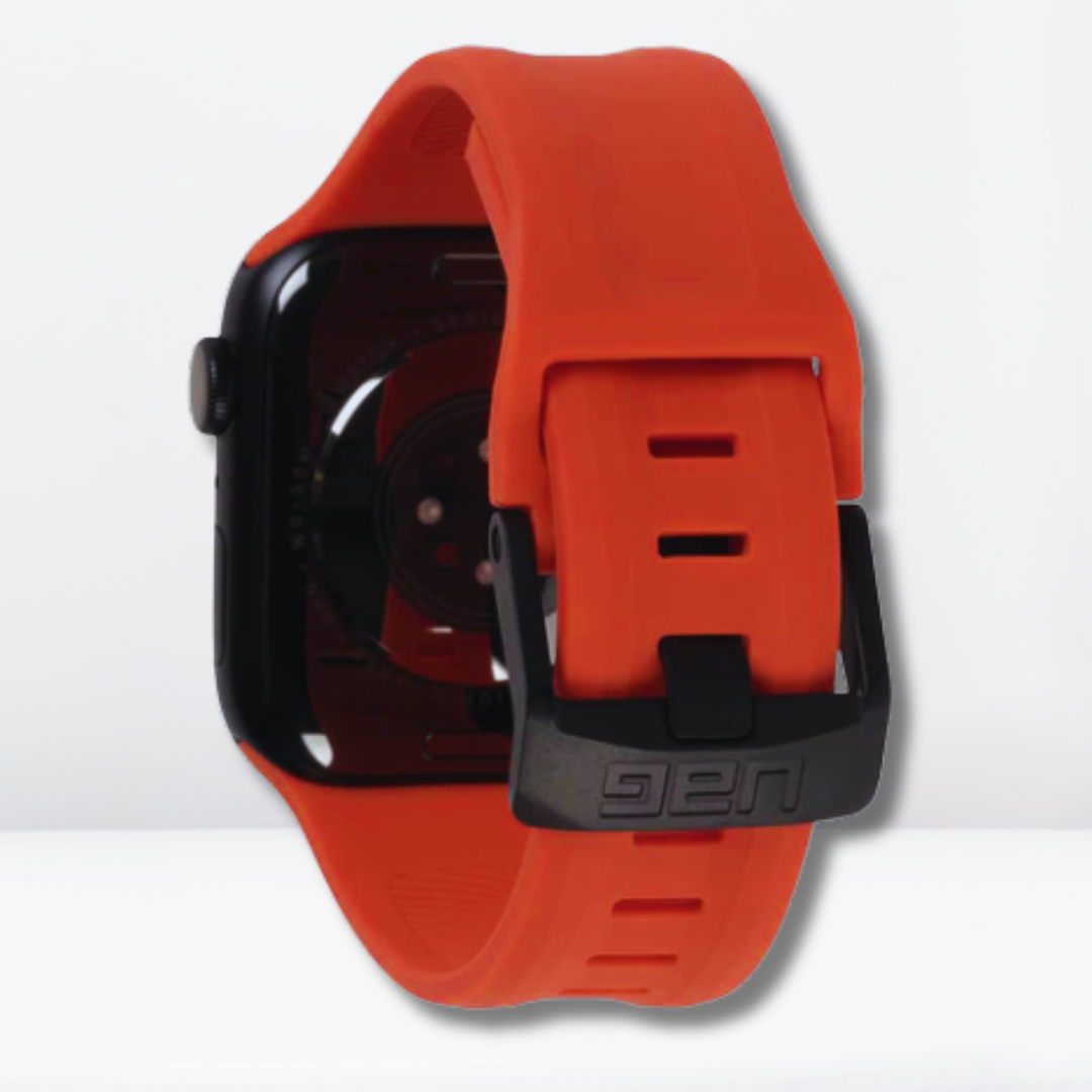 UAG Silicone Scout Strap for iWatch 42/44/45/49 MM (RED)