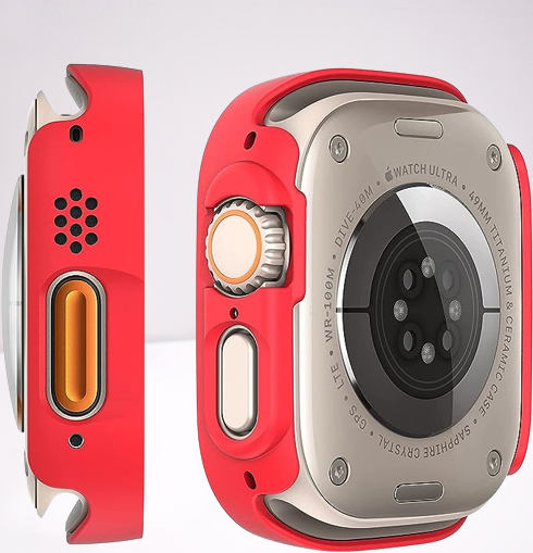 Ultra Hard Watch Case 49 MM (Red)