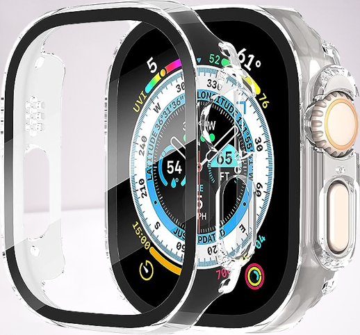 Ultra Hard Watch Case 49 MM (Transparent Clear)