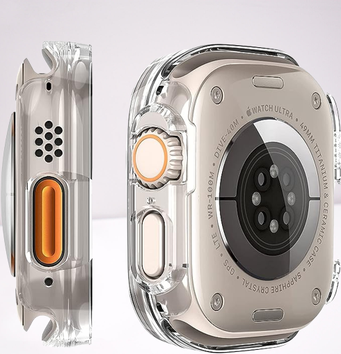 Ultra Hard Watch Case 49 MM (Transparent Clear)