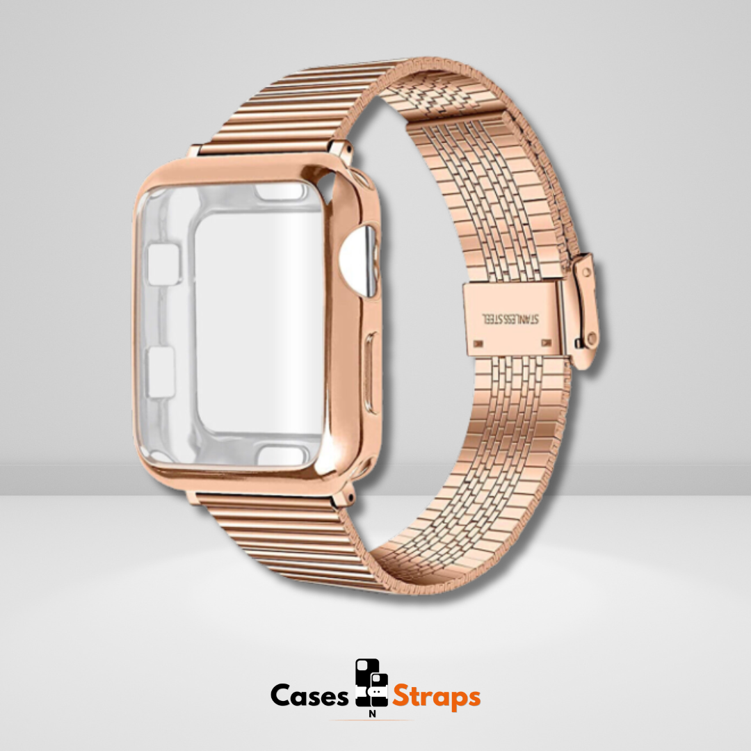 Link Bracelet Stainless Steel iWatch Rose Gold Color (ONLY CHAIN)