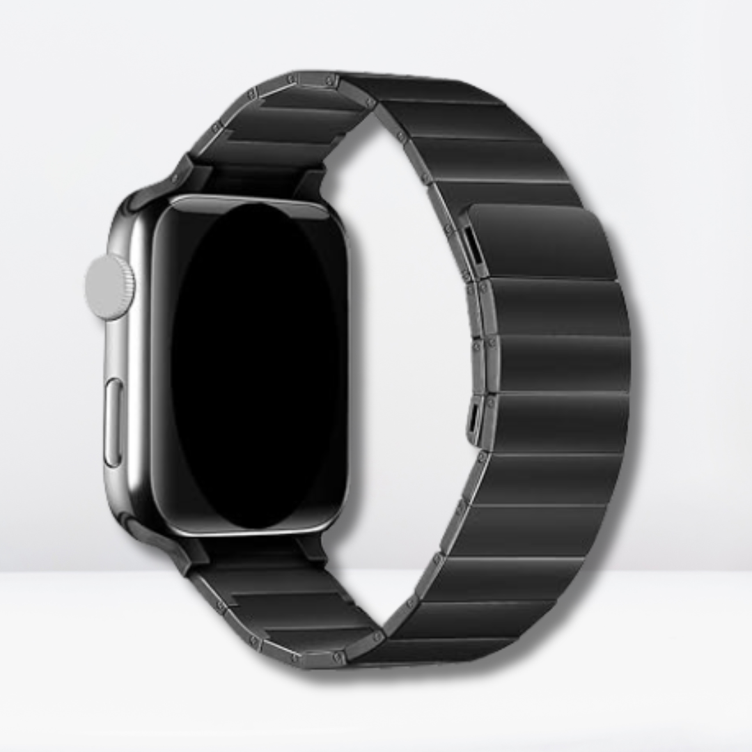 Adjustable Rado Look Metal Magnetic Chain Strap for iWatch 42 44