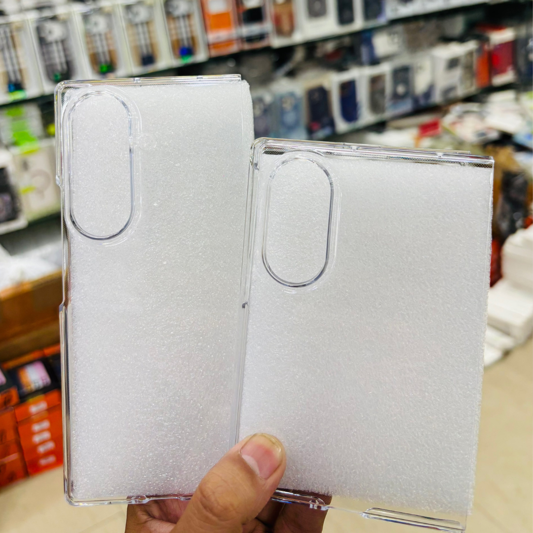 Anti-Yellow PC Clear Case for Samsung Galaxy Z Fold8 Ultra &amp; Galaxy Z Fold8 Wide