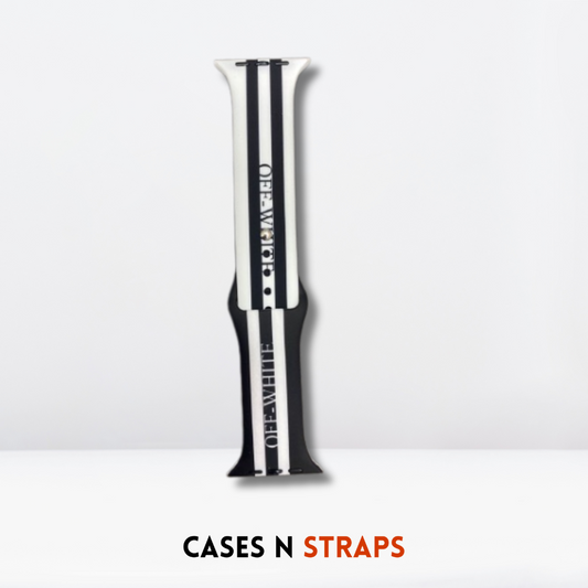 B&W Strips Silicone Printed Straps