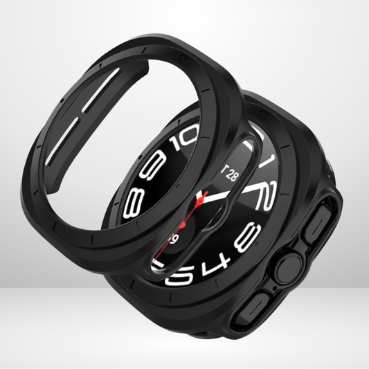 Black Hard PC Case for Samsung Galaxy Watch 7, 7Ultra & 8