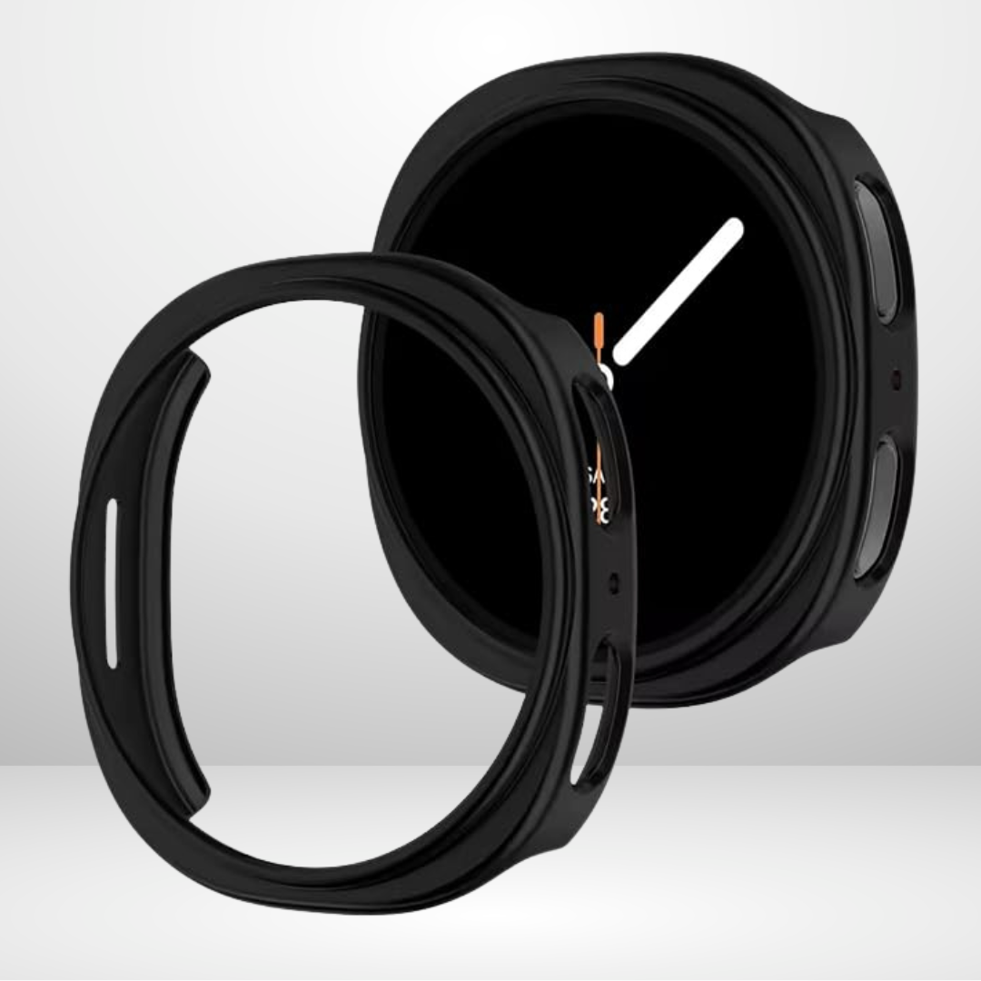 Black Hard PC Case for Samsung Galaxy Watch 7, 7Ultra & 8