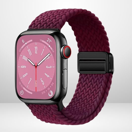 Braided Loop strap with Adjustable Metal bezel for iwatch 42/44/45/46/49 MM