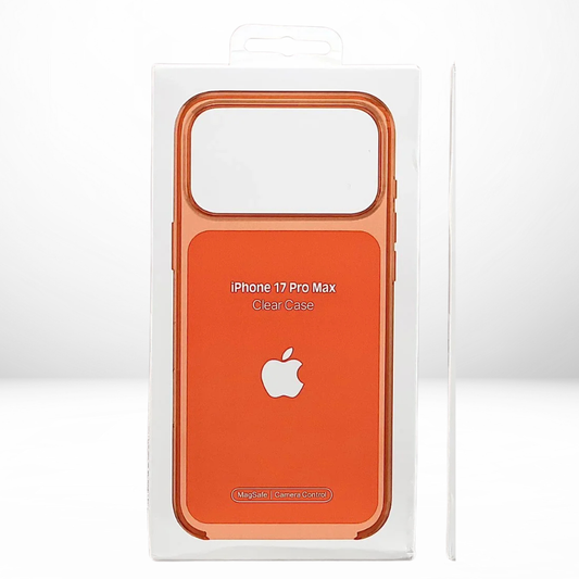 Crystal Clear IC MagSafe Case with camera button for iPhone 17 Series