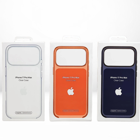 Crystal Clear IC MagSafe Case with camera button for iPhone 17 Series