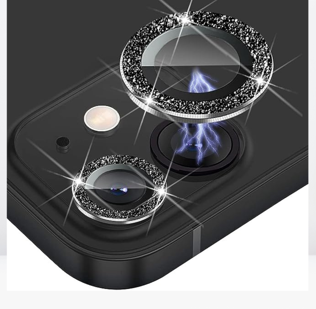 Diamond Metal Camera Lens Protector for iPhone 12 Mini