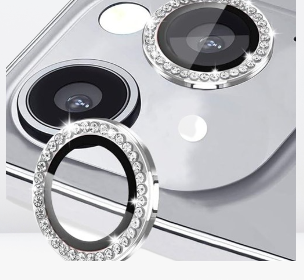 Diamond Metal Camera Lens Protector for iPhone 13 Mini