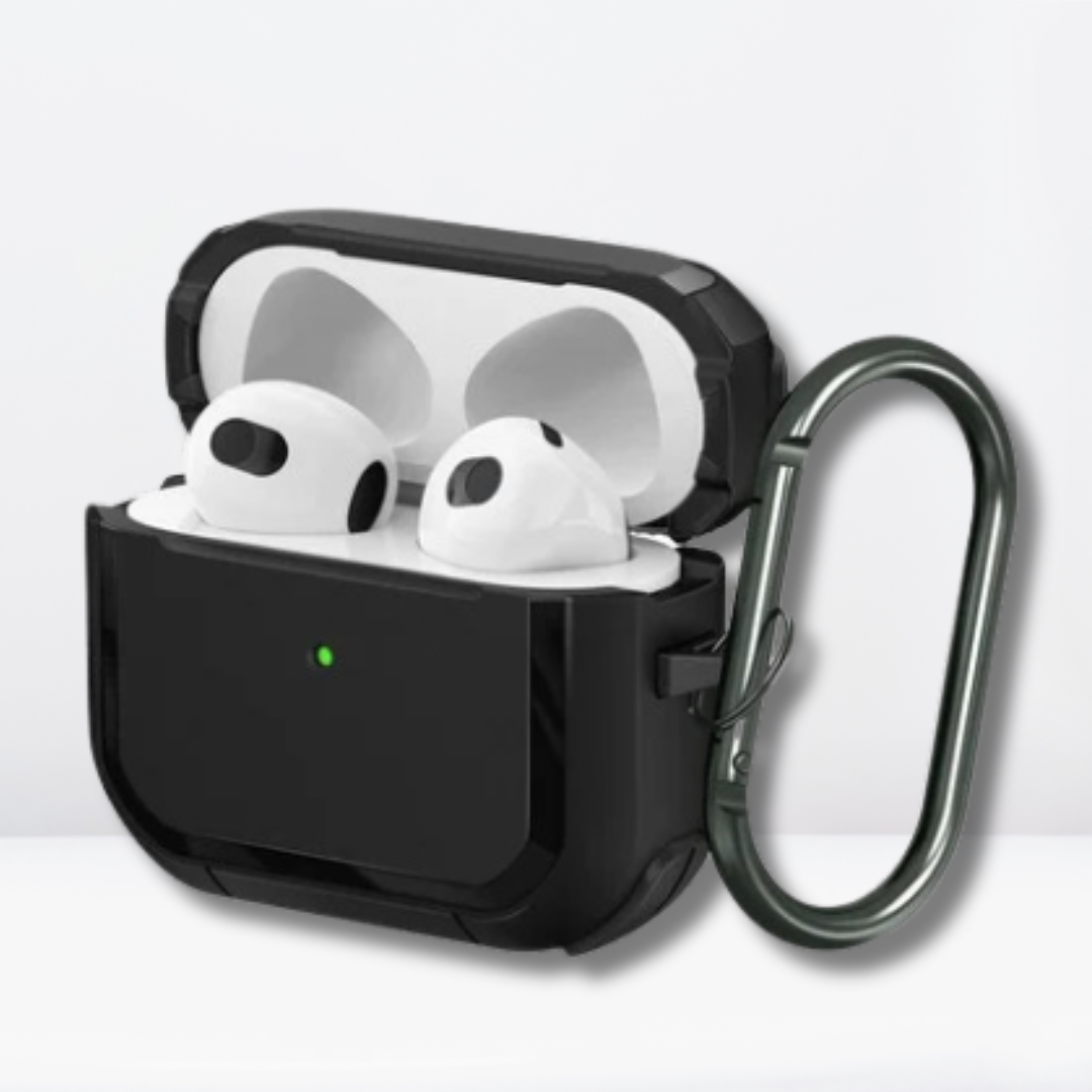 Eggshell Protective AirPods 3 Case (Black)