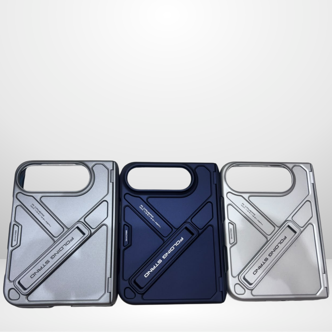 GKK Armour Case with Hinge, Stand & Front Glass for iPhone Fold Duo