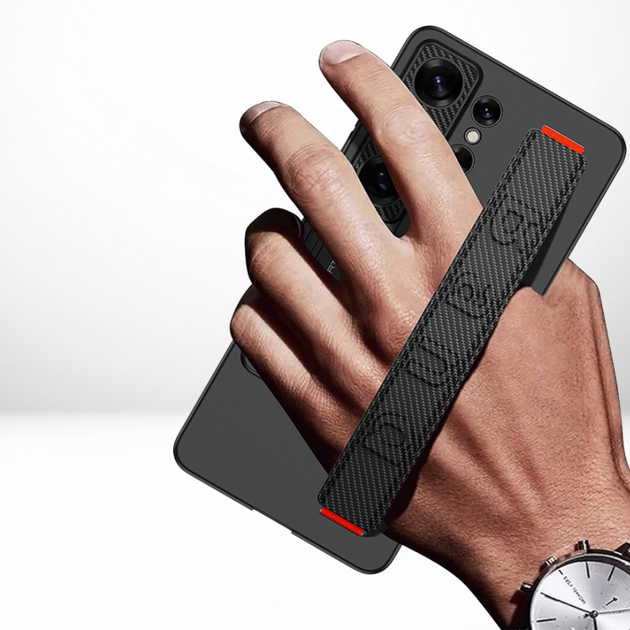 GKK Hard Shell PC Case with Wrist Band & Kickstand for Samsung Galaxy S26 Ultra