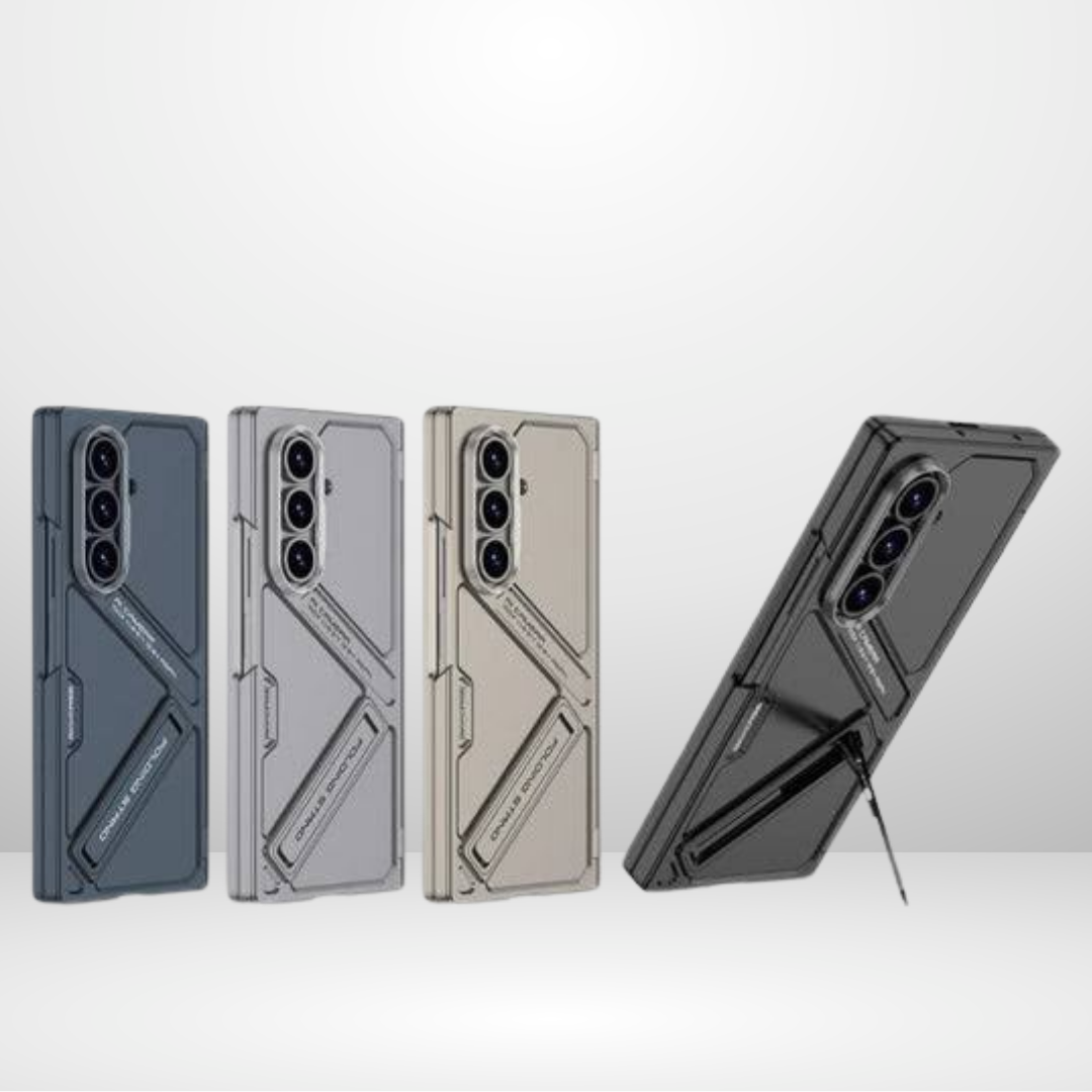 GKK PC Armour Case with Front Glass & Magnetic Hinge for Samsung Galaxy FOLD 8 Ultra