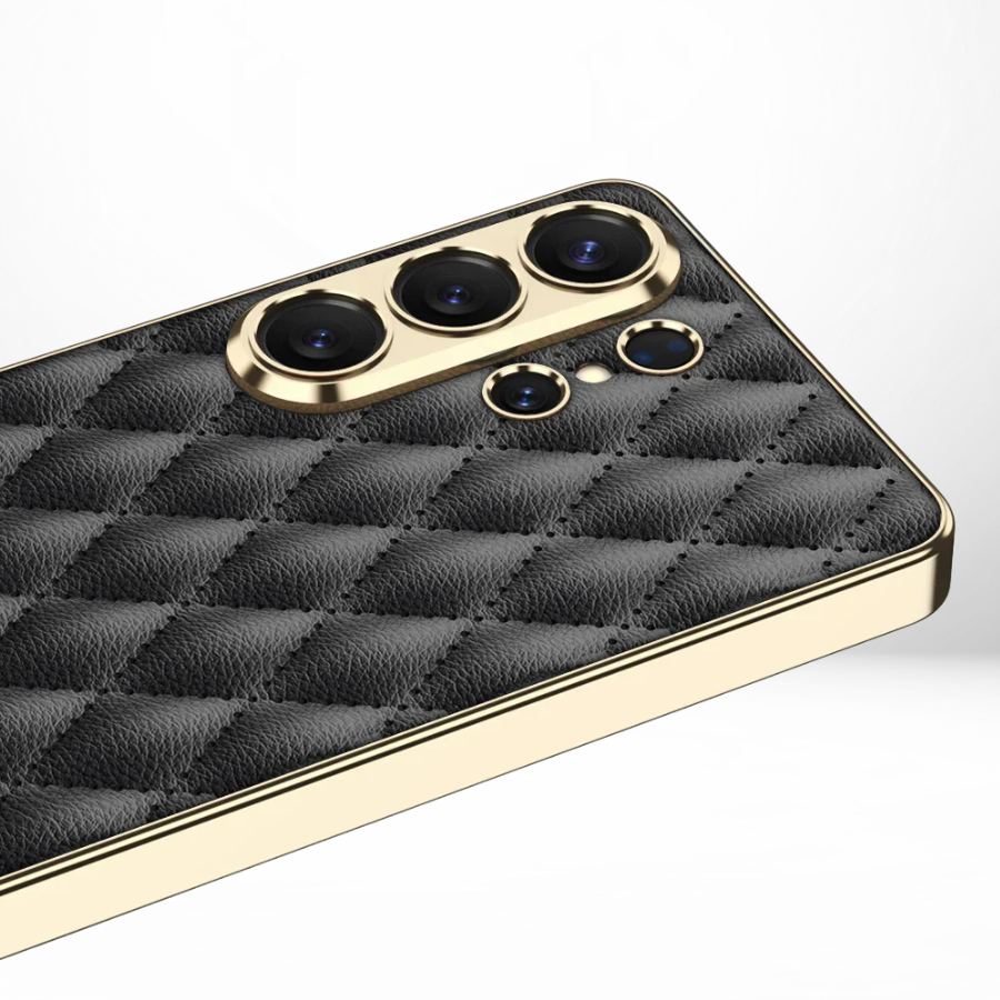 GKK Cushion Leather Case with Front Glass for Samsung Galaxy S26 Ultra