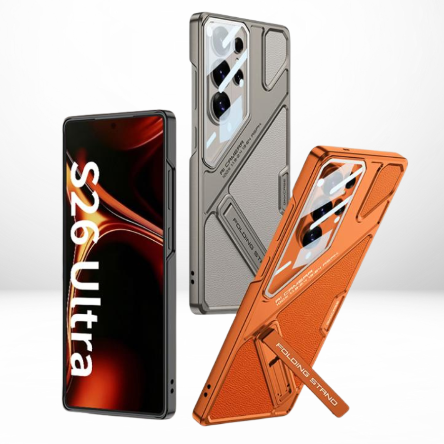 GKK PC Armour Case with Front Glass & Magnetic Hinge for Samsung Galaxy S26 Ultra