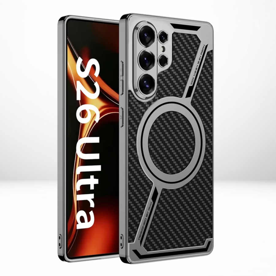 GKK Z Leather MagSafe Case with Front Glass for Samsung Galaxy S26 Ultra