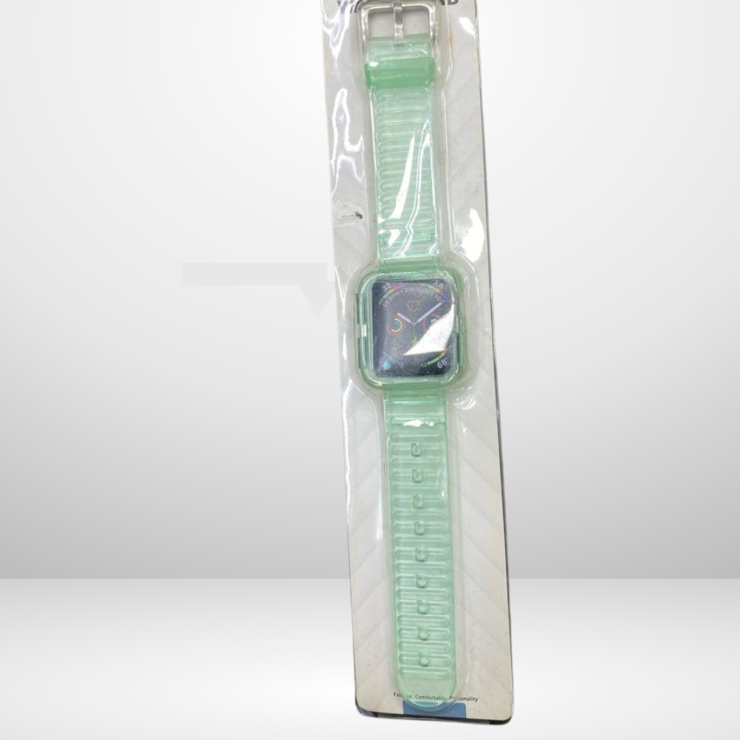 Glacier TPU Clear Sports Watch Band Strap for iWatch 42/44mm