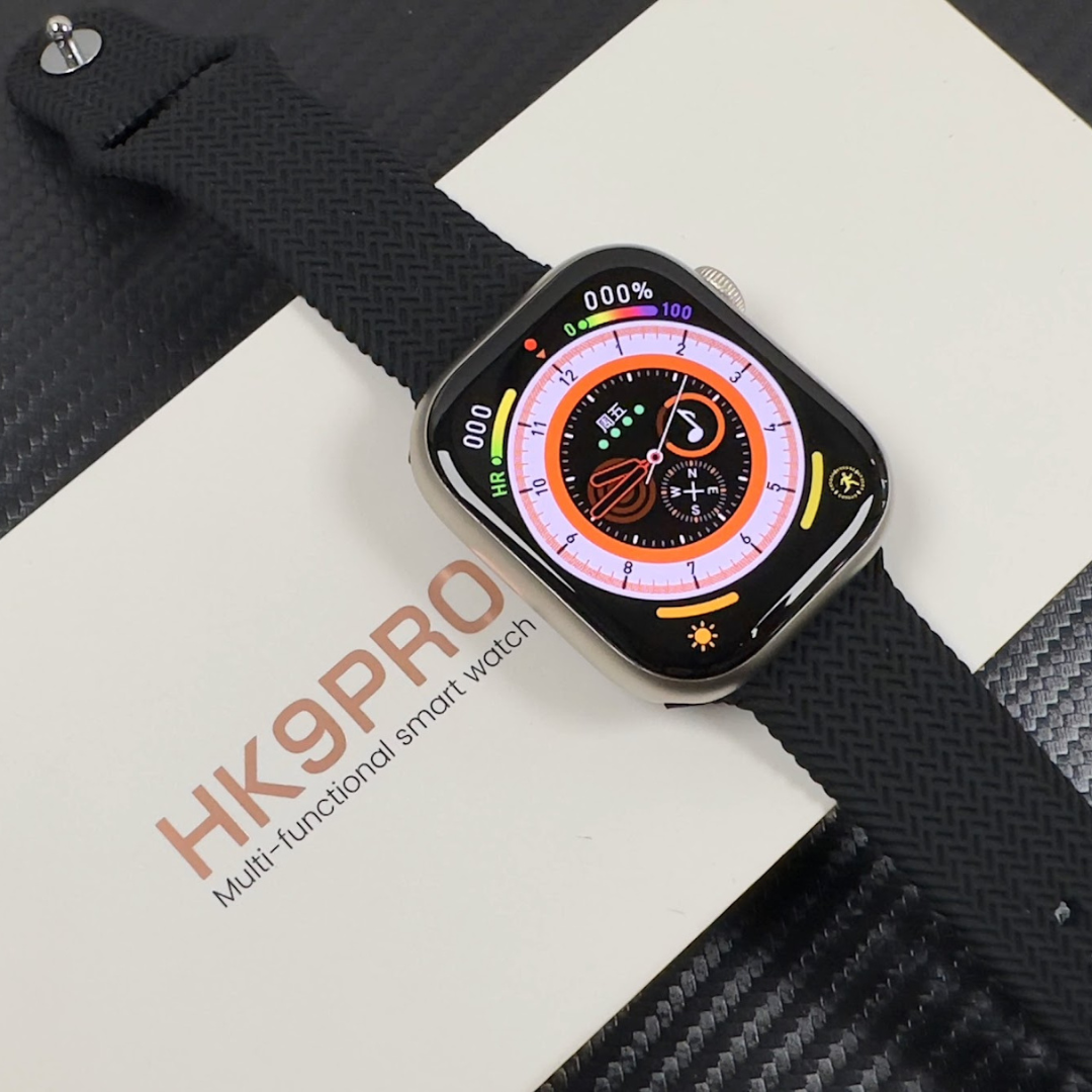 HK9 Pro SmartWatch True Amoled Display 45mm with new (CHAT GPT.Ai feat ...