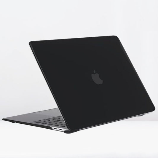 Hard Shell Sleek Protection case for MacBook M1 Air/Pro 13 inch (Front & Back) ( Frost Black)