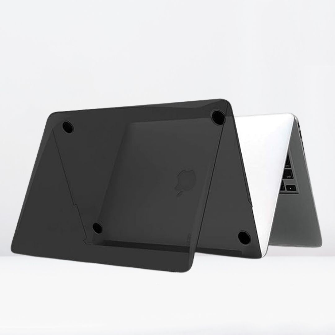 Hard Shell Sleek Protection case for MacBook 14.2 inch (Front & Back) (Frost Black)