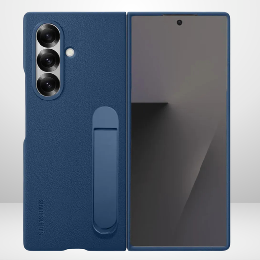 KINDSUIT Leather Case with Metal Stand for Samsung Galaxy Z Fold8 Ultra